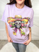 Cinco de Mayo Coquette Bow Graphic Tee-130 Graphic Tees-Heathered Boho-Heathered Boho Boutique, Women's Fashion and Accessories in Palmetto, FL