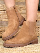 Denver Boots - Camel Suede-350 SHOES-Top Guy-Heathered Boho Boutique, Women's Fashion and Accessories in Palmetto, FL