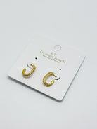 Klarissa Hoop-310 Jewelry-Treasure Jewels-Heathered Boho Boutique, Women's Fashion and Accessories in Palmetto, FL