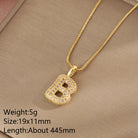 All About YOU Initial Necklace-310 JEWELRY-NIHAO JEWELRY-Heathered Boho Boutique, Women's Fashion and Accessories in Palmetto, FL