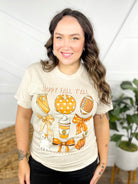 Pumpkin Pie Graphic Tee-130 Graphic Tees-Simply Southern-Heathered Boho Boutique, Women's Fashion and Accessories in Palmetto, FL