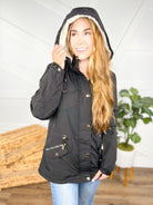 Sabrina Parka Jacket-200 Jackets/Shackets-Snobbish-Heathered Boho Boutique, Women's Fashion and Accessories in Palmetto, FL