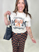 Football Mom Graphic Tee -363-130 Graphic Tees-Heathered Boho-Heathered Boho Boutique, Women's Fashion and Accessories in Palmetto, FL