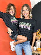 MOMbie Graphic Tee-130 Graphic Tees-Heathered Boho-Heathered Boho Boutique, Women's Fashion and Accessories in Palmetto, FL