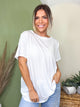 Better Than Your Boyfriend's Tee-110 SHORT SLEEVE TOP-ZENANA-Heathered Boho Boutique, Women's Fashion and Accessories in Palmetto, FL