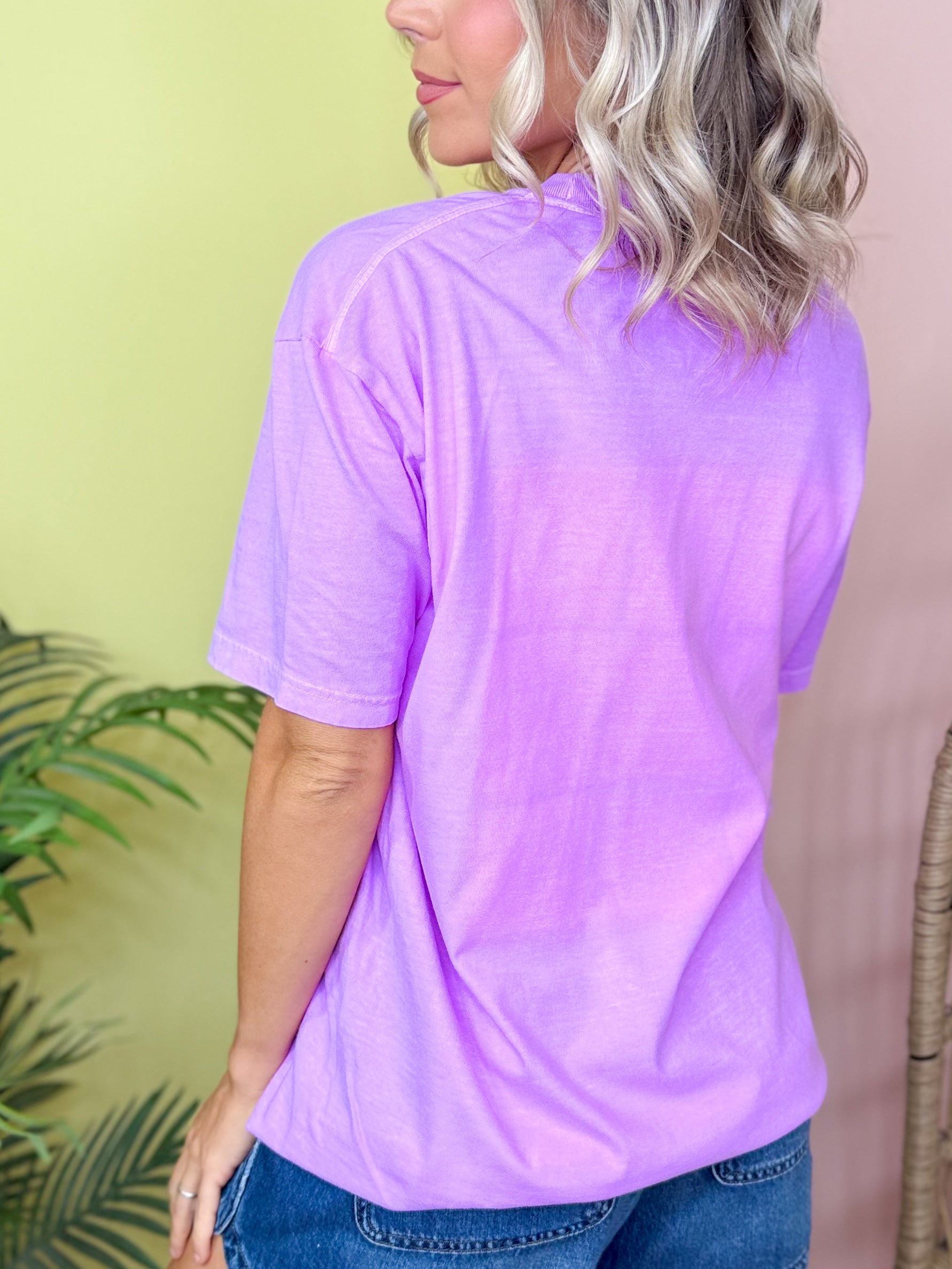 Hawaii Beach Floral Graphic Tee-130 Graphic Tees-Heathered Boho-Heathered Boho Boutique, Women's Fashion and Accessories in Palmetto, FL