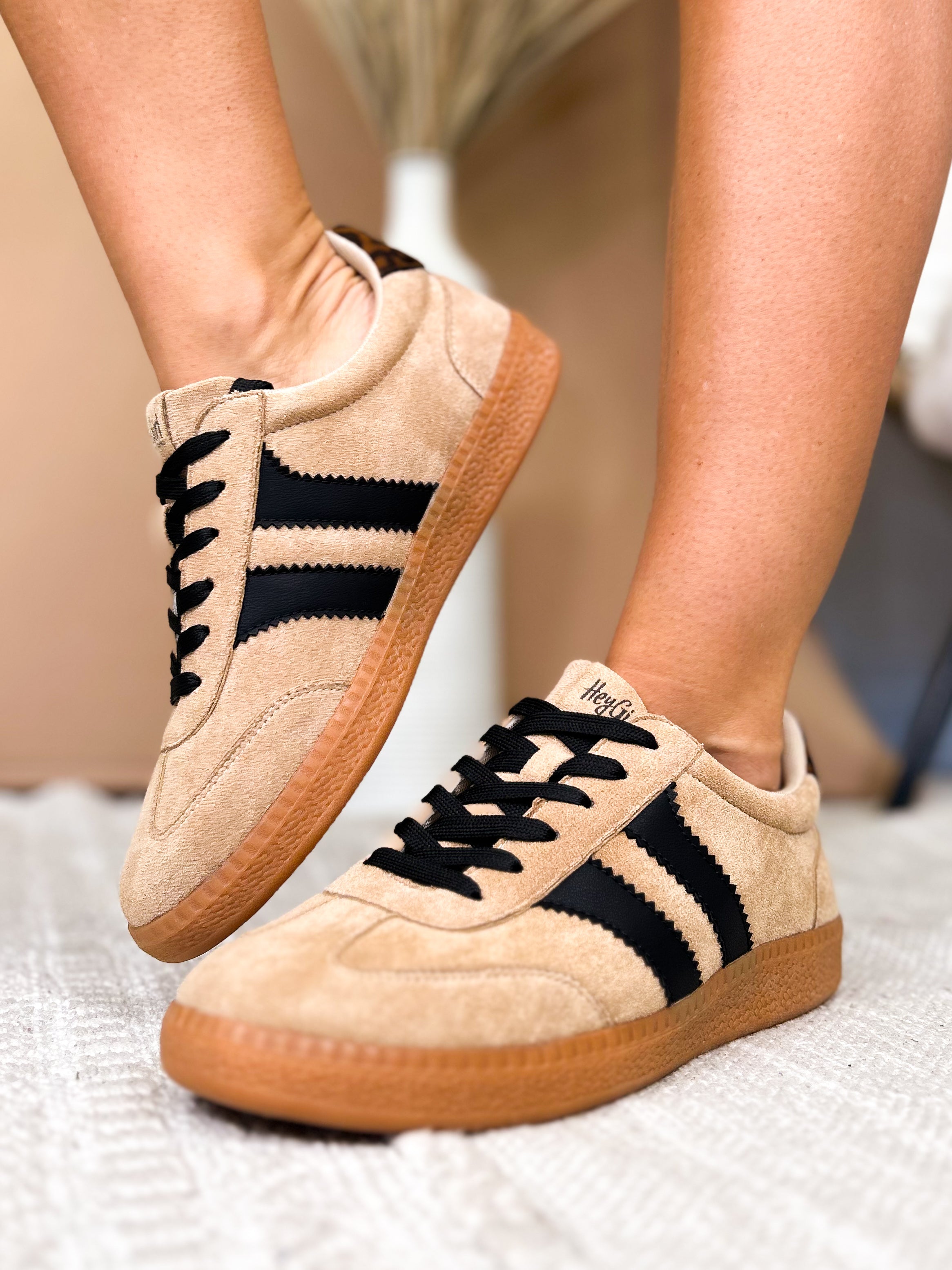 Heads Up Camel Sneakers-350 SHOES-CORKYS-Heathered Boho Boutique, Women's Fashion and Accessories in Palmetto, FL