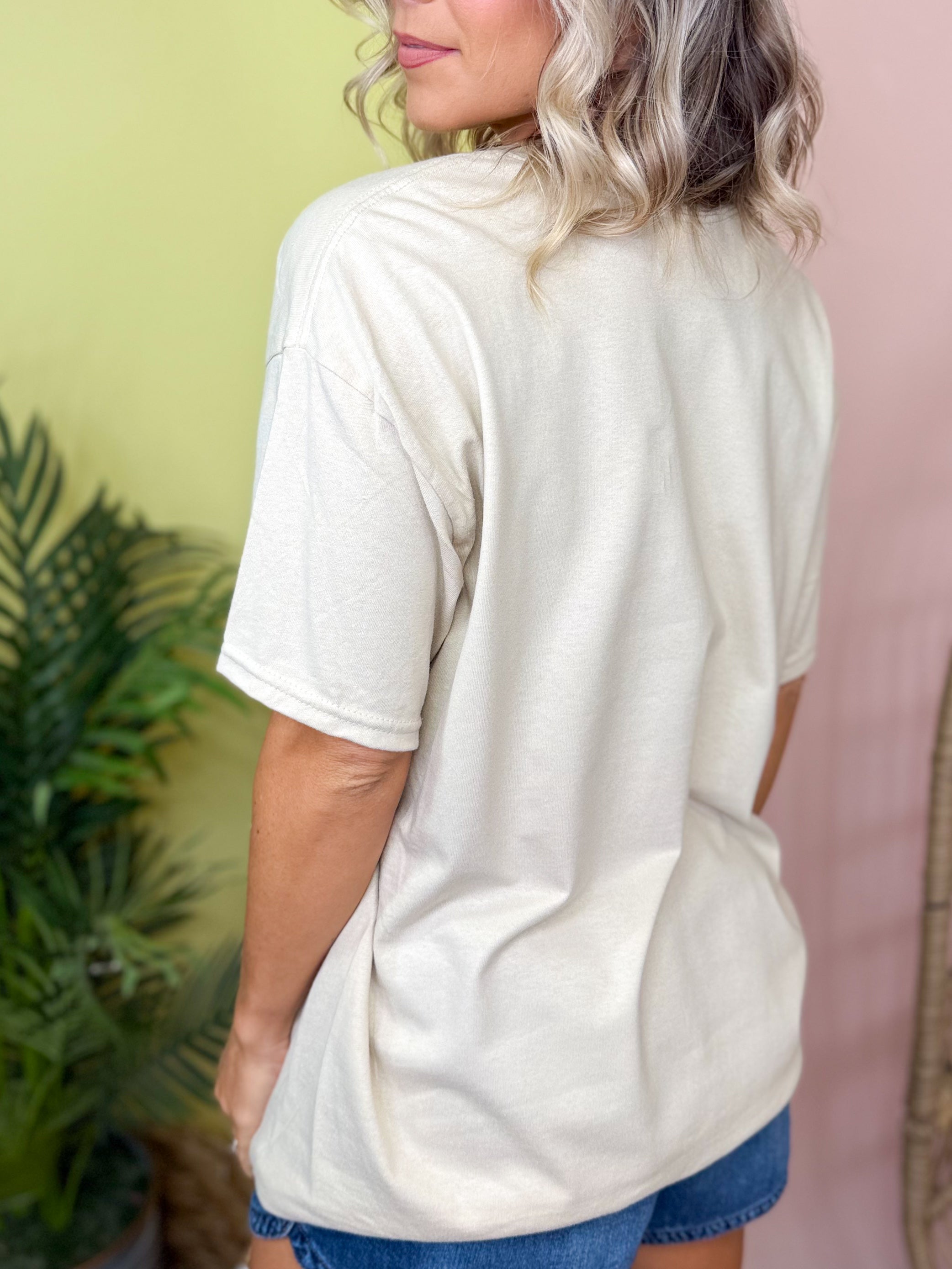 Sunset Beach Graphic Tee-130 Graphic Tees-Heathered Boho-Heathered Boho Boutique, Women's Fashion and Accessories in Palmetto, FL