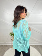 Taking Off Knit Top-120 Long Sleeve Tops-Pol-Heathered Boho Boutique, Women's Fashion and Accessories in Palmetto, FL