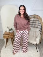 RESTOCK: Drift Away Wide Leg Joggers-150 PANTS-Blakeley-Heathered Boho Boutique, Women's Fashion and Accessories in Palmetto, FL