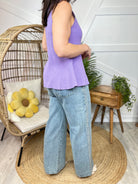 Glimmer Denim Jeans-190 JEANS-Vocal-Heathered Boho Boutique, Women's Fashion and Accessories in Palmetto, FL