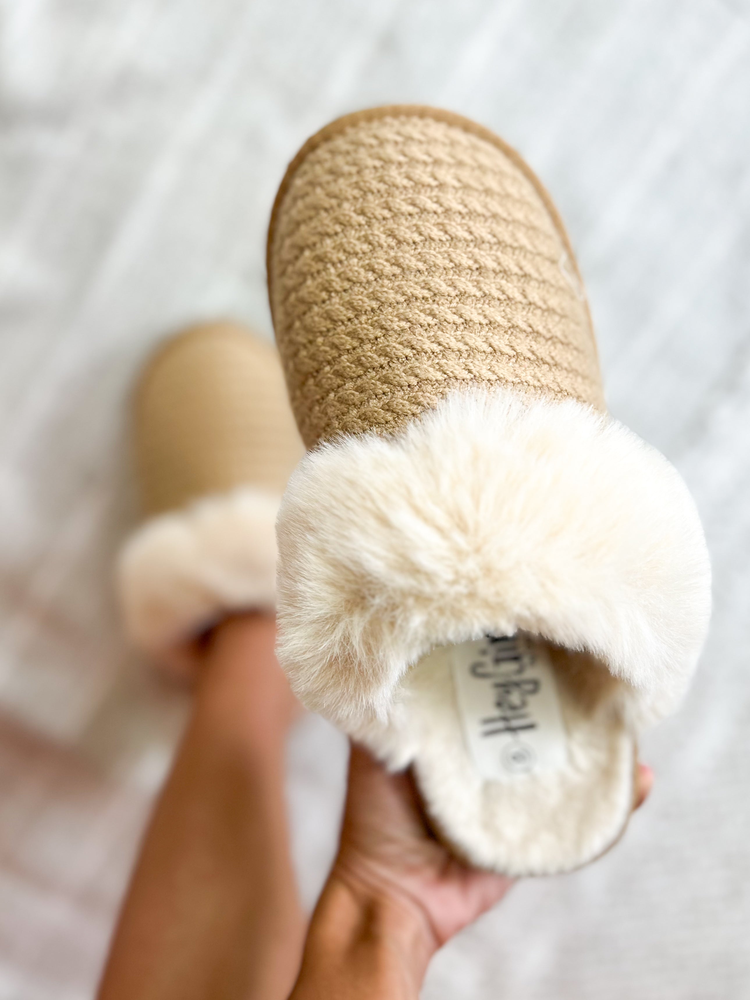 Let’s Order In Slippers - Camel-350 SHOES-CORKYS-Heathered Boho Boutique, Women's Fashion and Accessories in Palmetto, FL
