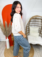 Bring the Blooms Sweater-125 SWEATER-SEW IN LOVE-Heathered Boho Boutique, Women's Fashion and Accessories in Palmetto, FL