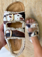 Black Friday: Maple Slippers - Cow-350 SHOES-Azarayah-Heathered Boho Boutique, Women's Fashion and Accessories in Palmetto, FL