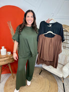 Most Deserving Cropped Pants-150 PANTS-YELETE-Heathered Boho Boutique, Women's Fashion and Accessories in Palmetto, FL