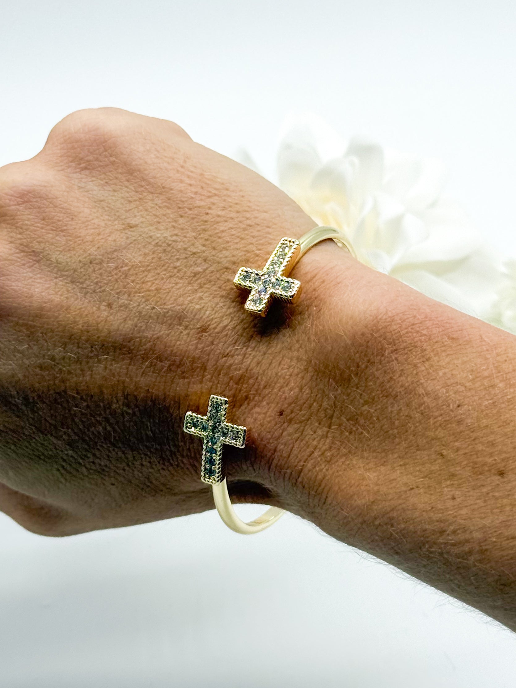 Finding A Path Bangle-310 Jewelry-Millenx Accessories, LLC.-Heathered Boho Boutique, Women's Fashion and Accessories in Palmetto, FL