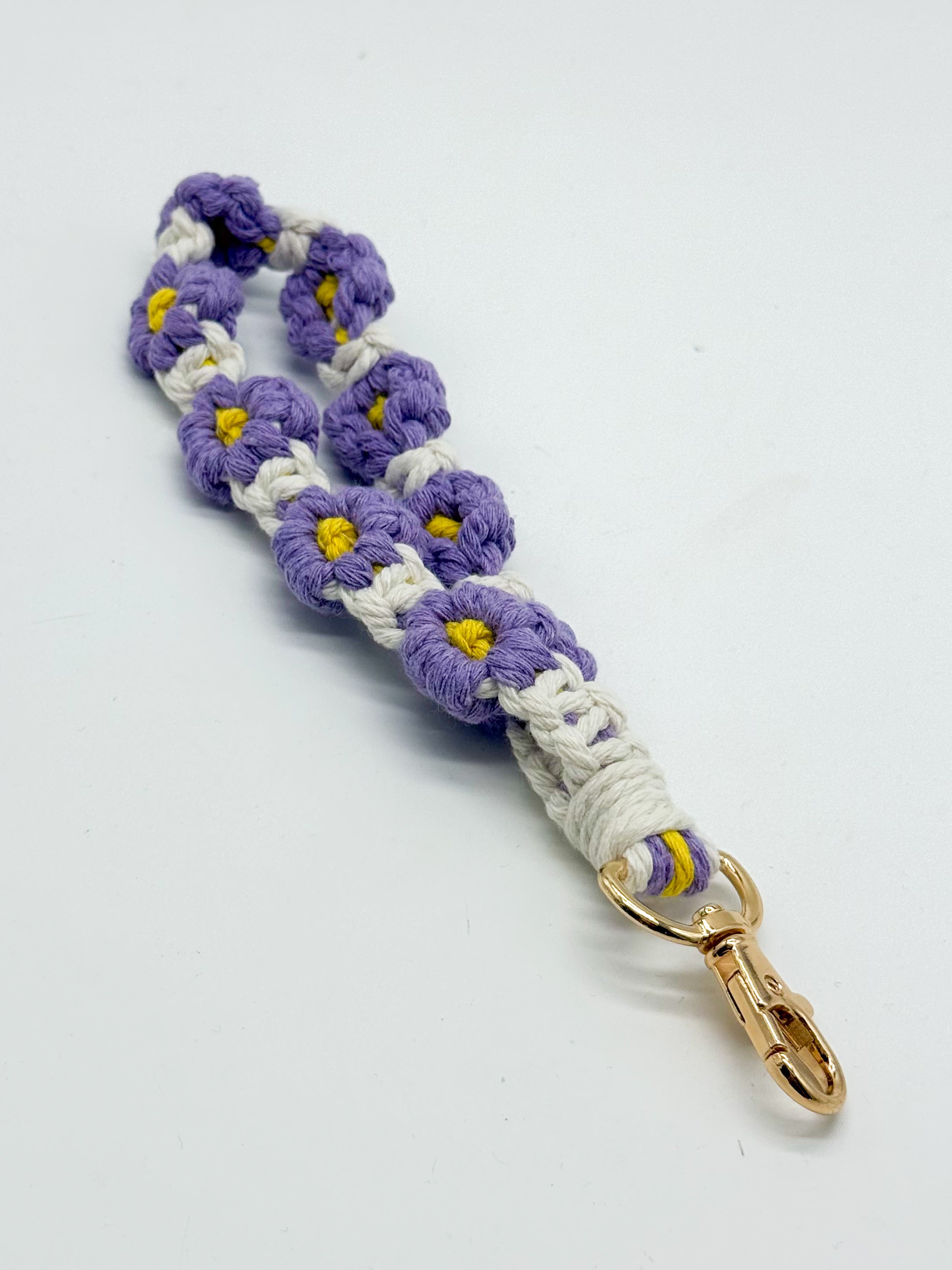 Braided Flower Wristlet-340 Other Accessories-Zenana-Heathered Boho Boutique, Women's Fashion and Accessories in Palmetto, FL