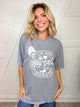 I'm Not A Hot Mess Graphic Tee-130 Graphic Tees-Heathered Boho-Heathered Boho Boutique, Women's Fashion and Accessories in Palmetto, FL