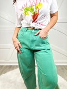 Restock: Show Me How Pants-150 PANTS-ODDI-Heathered Boho Boutique, Women's Fashion and Accessories in Palmetto, FL