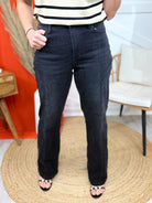 Wild West Straight Leg Jeans by Judy Blue-190 JEANS-Judy Blue-Heathered Boho Boutique, Women's Fashion and Accessories in Palmetto, FL