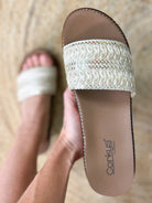 Wanderlust Wedges - Ivory-350 Shoes-Corkys-Heathered Boho Boutique, Women's Fashion and Accessories in Palmetto, FL