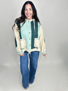 RESTOCK: Down Bad Button Up Jacket-200 Jackets/Shackets-Pol-Heathered Boho Boutique, Women's Fashion and Accessories in Palmetto, FL