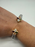 Autumn Flower Lever Bangle-310 Jewelry-Millenx Accessories, LLC.-Heathered Boho Boutique, Women's Fashion and Accessories in Palmetto, FL