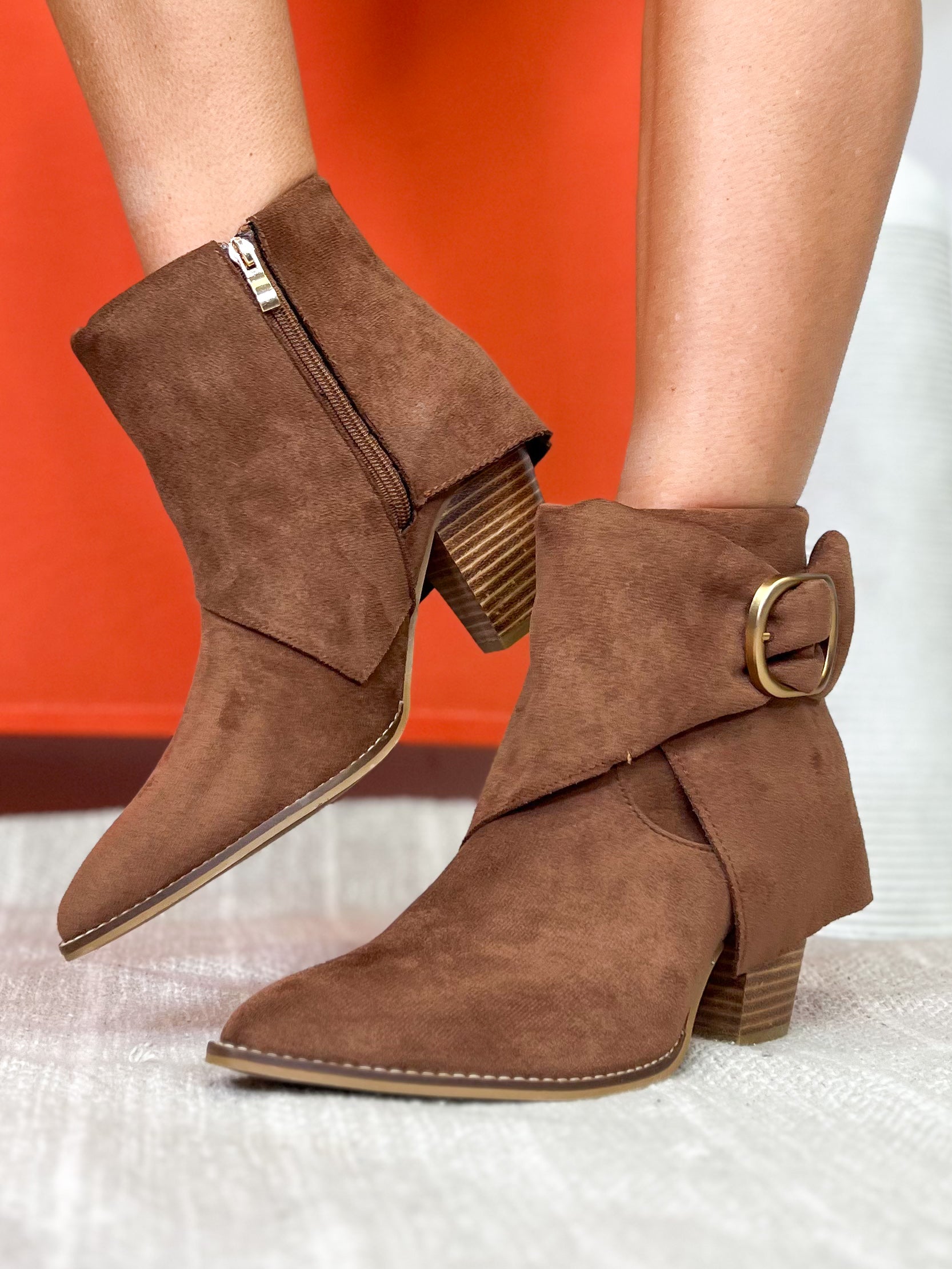 Wine O’clock Boots - Chestnut-350 SHOES-CORKYS-Heathered Boho Boutique, Women's Fashion and Accessories in Palmetto, FL