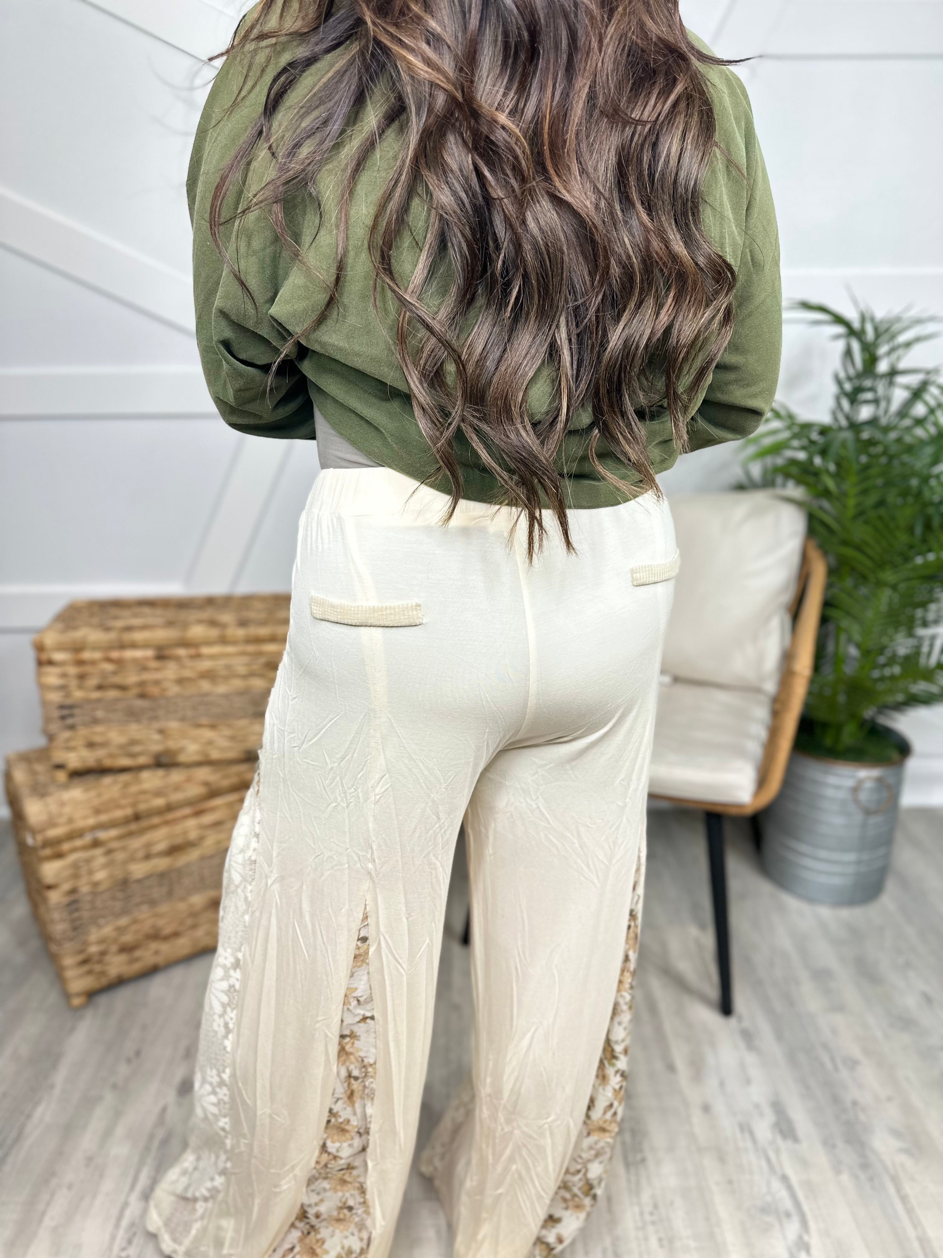 Doing the Most Pants by Pol-150 PANTS-POL-Heathered Boho Boutique, Women's Fashion and Accessories in Palmetto, FL