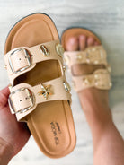 Arissa Sandals - Nude-350 SHOES-Top Guy-Heathered Boho Boutique, Women's Fashion and Accessories in Palmetto, FL