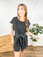 Skater Girl Romper-230 Dresses/Jumpsuits/Rompers-Davi & Dani-Heathered Boho Boutique, Women's Fashion and Accessories in Palmetto, FL