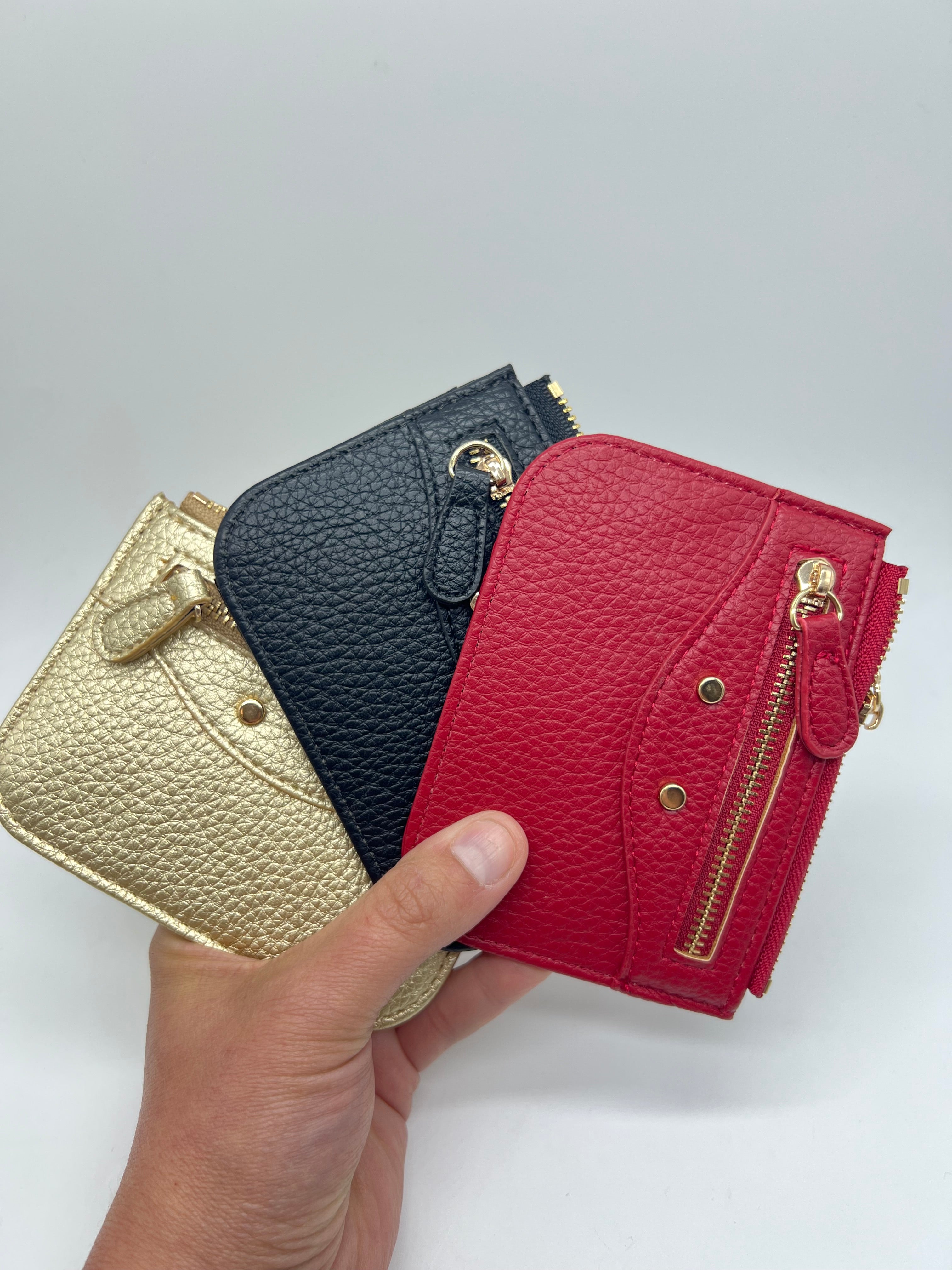 Coin & Card Key Ring-320 BAGS-UNNI-Heathered Boho Boutique, Women's Fashion and Accessories in Palmetto, FL