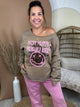 Probably Right Graphic Sweatshirt- Custom Cut-130 Graphic Tees-Heathered Boho-Heathered Boho Boutique, Women's Fashion and Accessories in Palmetto, FL