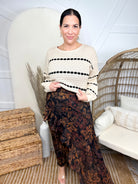 Bloom Again Skirt-170 Skort/ Skirt-Cozy Co-Heathered Boho Boutique, Women's Fashion and Accessories in Palmetto, FL