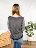 Signature Top-120 Long Sleeve Tops-Pol-Heathered Boho Boutique, Women's Fashion and Accessories in Palmetto, FL