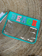 Restock: BEACH Cosmetic Bag-320 Bags-Heathered Boho-Heathered Boho Boutique, Women's Fashion and Accessories in Palmetto, FL