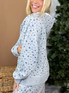 Finish Strong Hoodie-210 HOODIES-VERY J-Heathered Boho Boutique, Women's Fashion and Accessories in Palmetto, FL