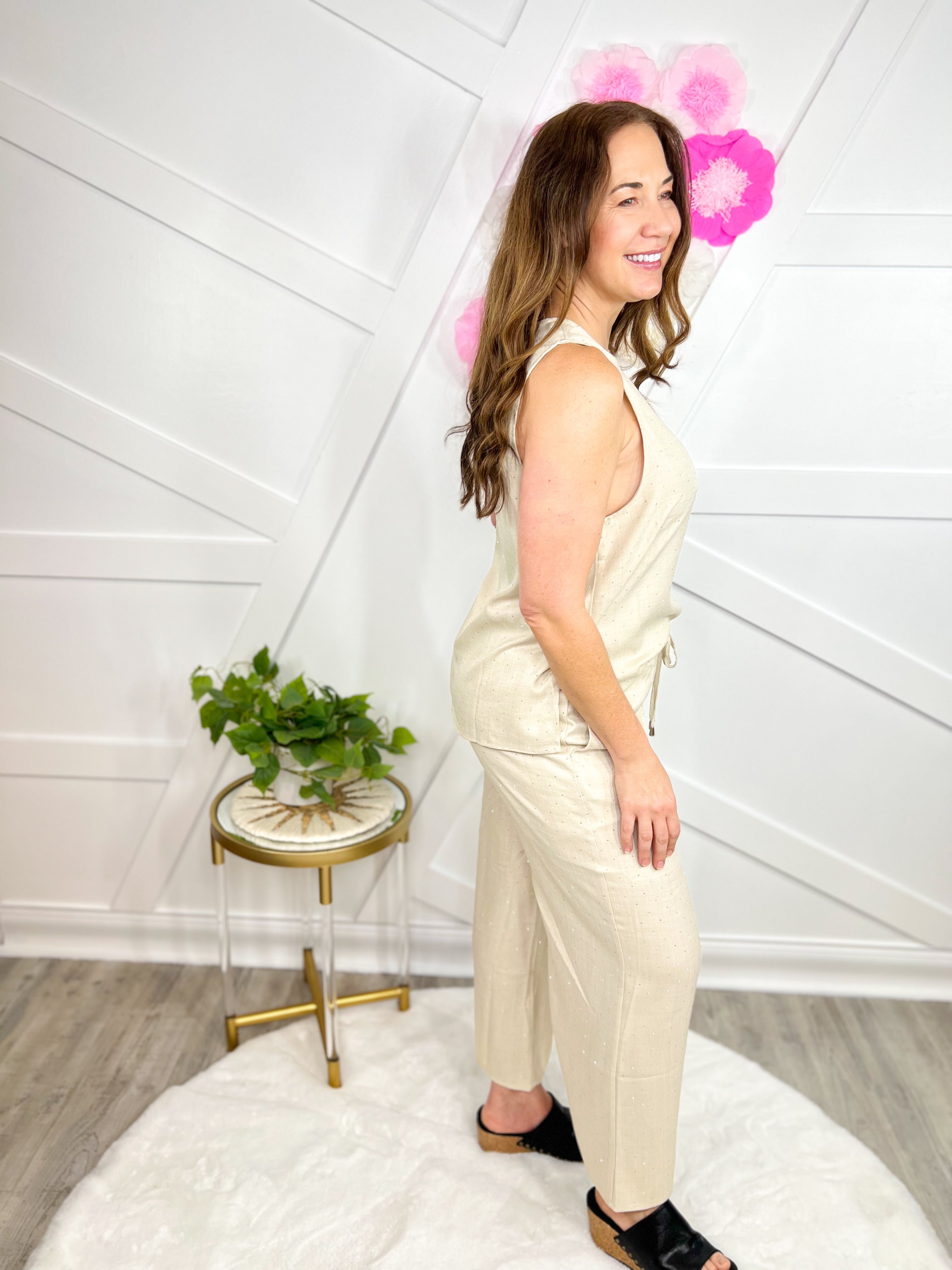 Wish Granted Pants-150 PANTS-SPIN USA-Heathered Boho Boutique, Women's Fashion and Accessories in Palmetto, FL