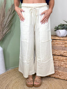 The Weekend Wander Pants-150 PANTS-ZENANA-Heathered Boho Boutique, Women's Fashion and Accessories in Palmetto, FL
