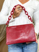 Izzy Lizard Crossbody Bag – Chain Strap-320 Bags-Jen & Co.-Heathered Boho Boutique, Women's Fashion and Accessories in Palmetto, FL