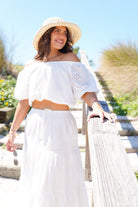 So Modest Skirt-170 Skort/ Skirt-White Birch-Heathered Boho Boutique, Women's Fashion and Accessories in Palmetto, FL