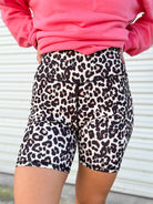 BLACK FRIDAY: Side Hustle Biker Shorts-160 SHORTS-JESS LEA-Heathered Boho Boutique, Women's Fashion and Accessories in Palmetto, FL