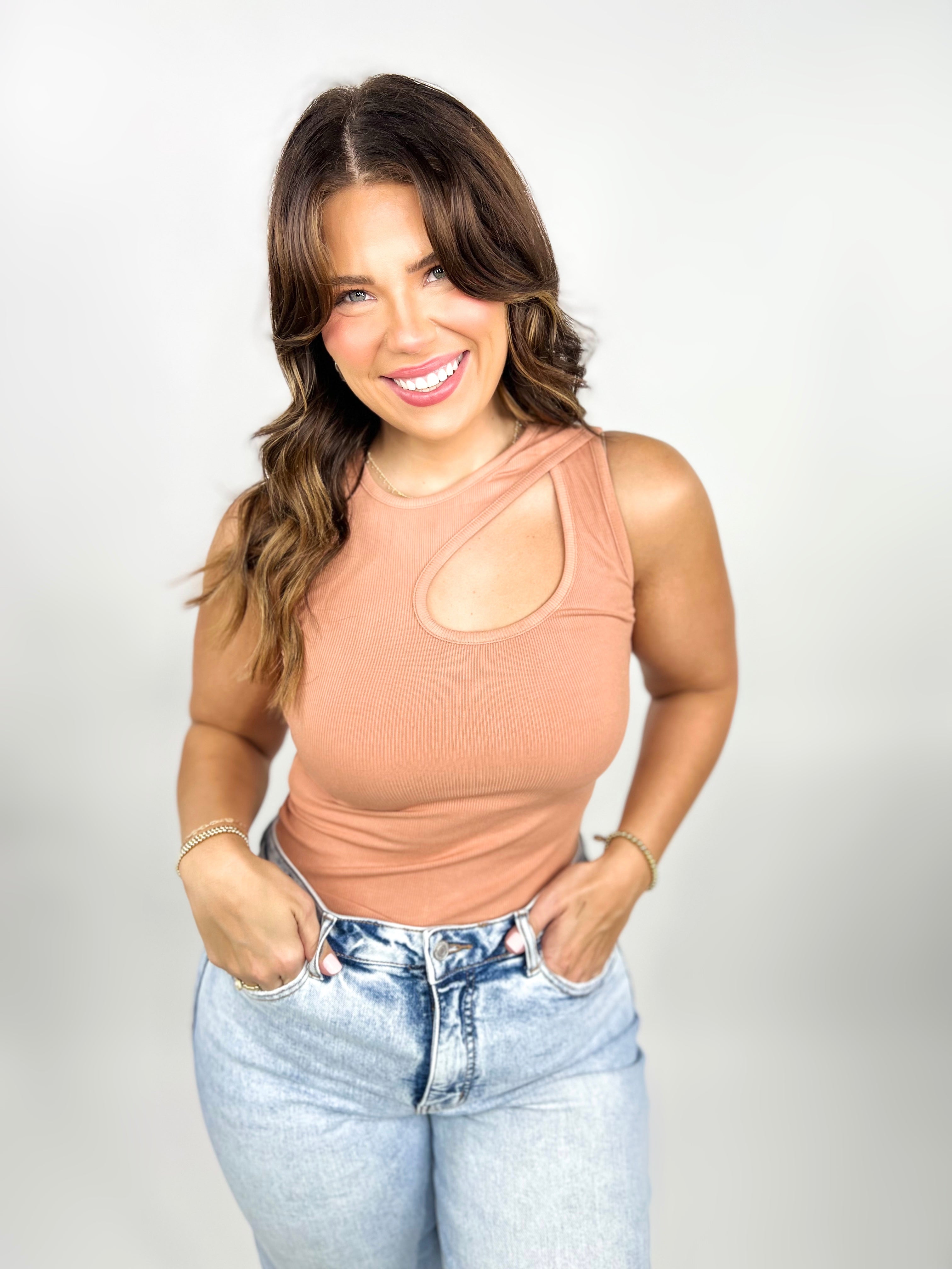 Here We Go Again Tank-100 Tank/Crop Tops-Davi & Dani-Heathered Boho Boutique, Women's Fashion and Accessories in Palmetto, FL