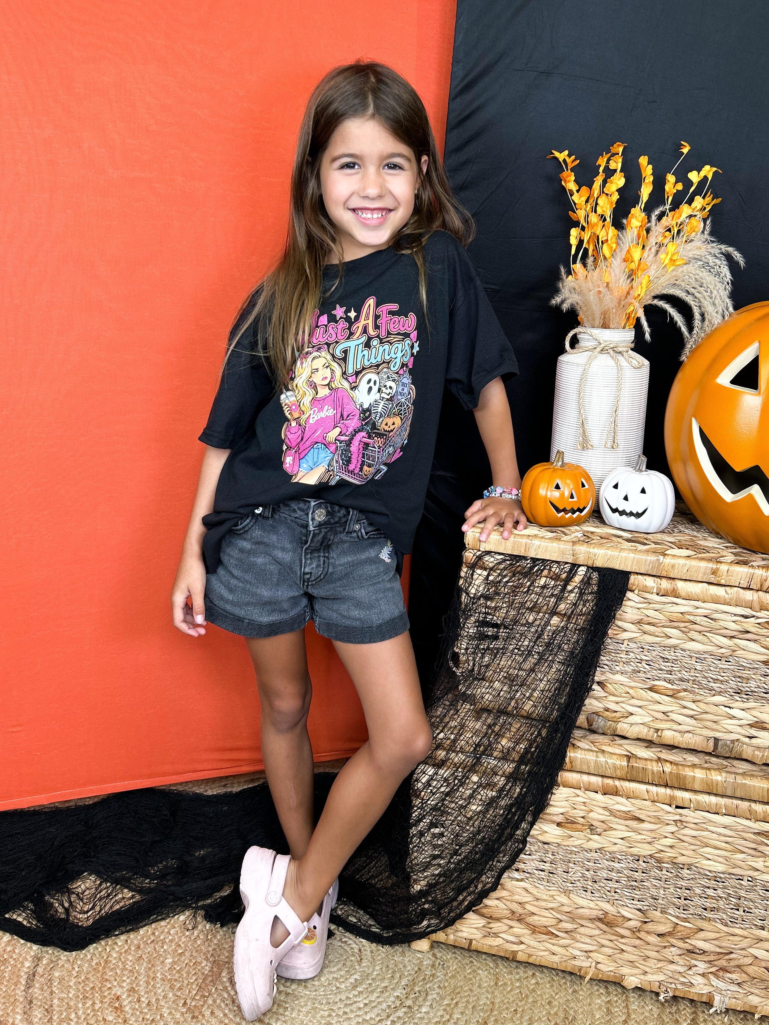 YOUTH - Just A Few Things Graphic Tee-130 Graphic Tees-Heathered Boho-Heathered Boho Boutique, Women's Fashion and Accessories in Palmetto, FL
