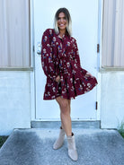 The Harvest Romance Dress-230 DRESSES/JUMPSUITS/ROMPERS-HEIMISH-Heathered Boho Boutique, Women's Fashion and Accessories in Palmetto, FL
