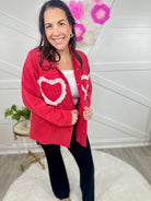 Cupid's Shacket-200 Jackets/Shackets-Davi & Dani-Heathered Boho Boutique, Women's Fashion and Accessories in Palmetto, FL