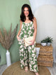 Blossom Jumpsuit-230 DRESSES/JUMPSUITS/ROMPERS-JADE BY JANE-Heathered Boho Boutique, Women's Fashion and Accessories in Palmetto, FL