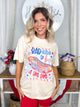Bad Day to be a Hotdog Graphic Tee-130 Graphic Tees-Heathered Boho-Heathered Boho Boutique, Women's Fashion and Accessories in Palmetto, FL