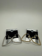 CZ Heart Hoop Earring-310 Jewelry-Joseph Anthony NY, Inc-Heathered Boho Boutique, Women's Fashion and Accessories in Palmetto, FL