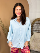 Chessie's Favorite Top-120 LONG SLEEVE TOPS-HEIMISH-Heathered Boho Boutique, Women's Fashion and Accessories in Palmetto, FL